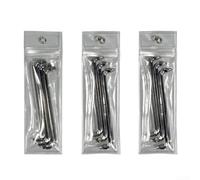 Z Shape Double Head Screwdriver Set 9pcs With Hex For Torx And For Phillips Bits For Tight Spaces Furniture Assembly Appliance Repair Made From 45# Steel Hand Tool Kit(D)