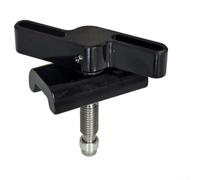 Z-Shape Handle Bike Latch Plate for NEO Bicycles | Lightweight aluminum alloy, black finish, fits for brompton models, secure folding mechanism, for durable build(Black)