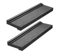 Z-Shape Installation Block with Triple Edge Configuration for Effective Floor Panel Tapping Without Damage or Slippage