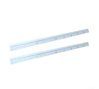 Z-Shaped Aluminum Alloy Pendant Bracket for Wall Panels, Paintings & Mirrors - Heavy-Duty Flush-Mount Hanging Strip, Rust-Resistant, 6 in and 18 in, 2-Pack(18INCH)