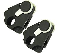 Z-Tec Mobility Frog Shaped Clip-On Walking Stick Holder for Table Top Resting (Twin Pack)