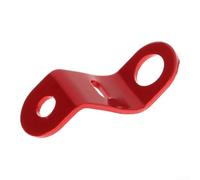 Z-Type Motorcycle Brake Fluid Reservoir Mount(Red Openwork) | Z-type structure support, lightweight metal, scratch resistant coating, secure mounting, red finish option