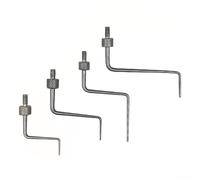 Z Type Needle Point Contact Replacement for Depth Gauge For Dial Indicators with Threaded M2.5 Shank Stainless Steel Construction for Use (B20C10)