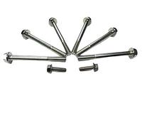 Z Whip LS Water Pump Bolt Kit. Compatible with all GM Chevy 1997-2014 LS Series Engines LSX LS1 LS3 LS2 LQ4 LS6 LQ9 5.3L 6.0L 6.2L Thermostat Housing Bolts Included