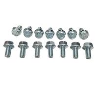 Z Whip SAE 14pc Differential Cover Bolt Kit 5/16-18 Flange Bolts Compatible with GM Olds Pontiac Buick 10-Bolt 12-Bolt 14-Bolt Ford 8.8 7.7 DANA 25 27 30 35 44 Spicer 20 Rear Ends Standard Threads