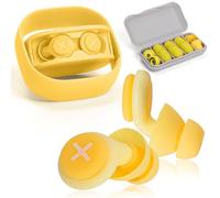 Z-Yellow Noise Cancelling Ear Plugs for Sleeping, Swimming, Studying, Working, Concerts - 3-Layer Noise Reduction