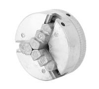 Z011 Collet Zinc Alloy 3-Jaw Lathe Chuck Clamps Wood Turning Lathe Tool Metal Lathe Milling Collet Chuck Machine Accessories for Woodworking