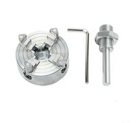 Z011 High Carbon Steel Drill Chuck Manual Keyed 3-Jaw Clamp for Mini Electric Drills Accurate Clamping 12x1mm Thread Workshop Tool(A)