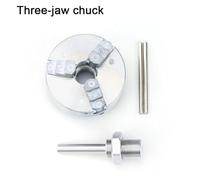 Z011/Z011A Mini Drill Zinc Alloy Manual Self-Centering Metal There/Four 3-Jaw 4-Jaw Lathe Chuck Clamp for C.NC Machine Tool(Z011)