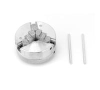 Z011 Zinc Alloy 3 - Jaw Chuck Clamp, Metal Lathe Chuck Accessory, Compact 3 - Jaw Lathe Chuck with Large Clamping Range for Mini Metal Lathe, M12x1 Thread