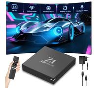 Z1 Android TV Box Android Q (10.0),2.4GHz+5GHz WiFi & RJ45 Interface adaptive,Android Box Support 4K HDR,Streaming Devices for TV,Dual USB 2.0 Ports,Smart Voice Remote,Multi-screen interaction