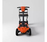 Z1 Scooter Lightweight Folding Mobility Scooter with Removable Lithium Battery, Compact Travel Scooter with Electromagnetic Brakes & Solid 8 Inch Wheels, Portable Mobility Aid for Adults (Orange)
