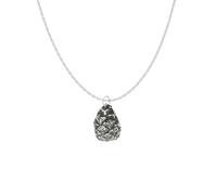 Z12 Weather Acorn pine cone English Pewter Pendant Necklace, Silver Platinum Plated Chain, 18 Inch, Handmade