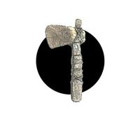 Z18 Tomahawk Chopper Axe Pewter Design Air Freshener Vent Clip with Scent Discs, Black, for Car Truck Lorry, Reusable