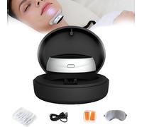 Z3 Pro Anti-Snoring Device, Sleep Device, with 3 Modes & 10 Patches, 3 Adjustable Levels - Improved Sleep Quality (Gray)
