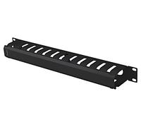 Z33269 Cable organizer 1U black Standard: 19" LANBERG