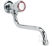 Z39 Standard Wall-Mount Basin Mixer, Chrome