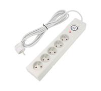 Z5/50/SZ Power Strip: Fusing Sockets: 5 250VAC 10A Color: Gray ARMAC