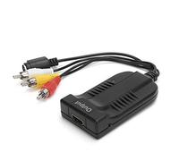 Z51B Video Signal Upscaler Audio Video Converter CVBS SVIDEO To HDMI Converter Adapter Support 720P 1080P for Home Electronic
