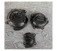 Z800E Engine Protection For KA&WASAKI Z800 2013-2016 Engine Cover Motorcycle Protective Cover Protection Set Carbon Fiber Texture Motorcycle Engine Left Side Case Guard