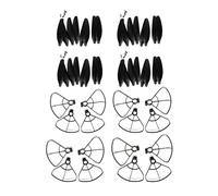 Z908MAX 3 Rc Drone Guard Accessory Z908 MAX Props Parts Propeller(4set guard 32 prop)