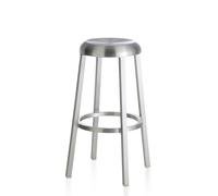 ZA Barstool brushed Aluminium Emeco - ZA30