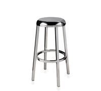 ZA Barstool polished Aluminium Emeco - ZA30P