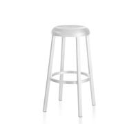 ZA Barstool white - grey Emeco - ZA30PCWG