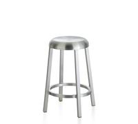 ZA Counter Stool brushed Aluminium Emeco - ZA24