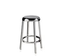 ZA Counter Stool polished Aluminium Emeco - ZA24P