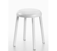 Za Stool Emeco Aluminium white-grey - EMECO ZA18PCWG