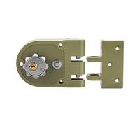 ZAANHA Jimmy Proof Deadbolt Lock Heavy Duty Safety Double Cylinder Locking Deadbolt with Keys for 1-3/4 inch (45mm) to 2-1/6 inch (55mm)(Right Open)