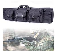ZAANU Rifle Cases Double Long Rifle Gun Case Bag, Rifle Case Tactical Gun Bag, Fishing Rod Bag Backpack Pistol Gun Case Integrated Pistol and Magazine Storage Backpack