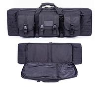 ZAANU Rifle Cases Double Rifle Bag, Soft Padded Gun Bags, Tactical Long Rifle Bag Double Carbine Gun Case Backpack with Shoulder Strap