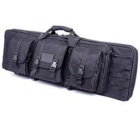 ZAANU Rifle Cases Double Soft Rifle Case - American Classic Tactical Rifle Bag Long Gun Case Lockable Gun Bag for Rifle and Pistol Storage Transportation Military Shoulder Pouch Fishing