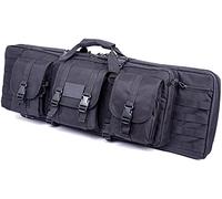 ZAANU Rifle Cases Rifle Case Tactical Gun Bag, Tactical Gun Bag Case, Double Long Rifle Gun Case Bag, Gun Case Integrated Pistol and Magazine Storage Backpack