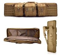 ZAANU Rifle Cases Soft Rifle Case Double Long Rifle Bag Gun Backpack Multi-Function Gun Bag with Straps for Shooting Range Sports and Weapons Transport