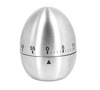 ZAAWUUT Egg Kitchen Timers - Stainless Steel Mechanical Rotating 60 Minutes Count Down Timer for Kitchen Cooking Work Learning