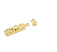 ZAB100A 102mm Polished Brass Heavy Duty Surface Bolt