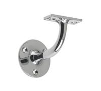ZAB70CP 63mm Handrail Bracket Polished Chrome From The Door Handle Store by Zoo Hardware