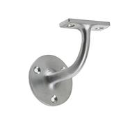 ZAB70SC 63mm Handrail Bracket Satin Chrome From The Door Handle Store