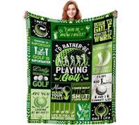 ZABAOBO Golf Blanket Gifts for Men Women,Golf Accessories Stuff Golfer Throw Blankets,Cool Golfing Gifts for Golfers Lovers 60"x50" INCH