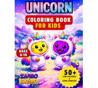 Zabbo & Bloomy’s Unicorn Coloring Book: A Fun and Sparkly Coloring Adventure with Rainbows, Castles, and Magical Friends for Kids Ages 6-10 (Zabbo & ... Series (Story + Coloring for Kids 6-10))