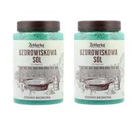 Zabłocka Iodine Bromine Bath Salt 2 x 1.2 kg Mineralised Thermal Salt Relaxation Spa Set 2