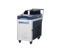 ZAC 3000W Laser Rust Removal 400mm Wide Scan Laser Cleaning Machine IoT Smart Control with 15m Cable 1-phas AC220V Continous Laser Rust Remover Cleaner for Metal Oil Paiting Coating Class 2 0.874mW