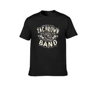 Zac Brown Band Men's T-Shirt Unisex Tee T-Shirt Black XL