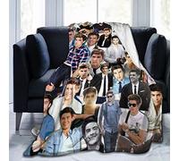 Zac E-Fron Merchandise Flannel s Super Soft, Fluffy, Warm, Cozy, Plush, Fuzzy, Thick, for Couch, Sofa, Living Room Or Be 125CM X 100CM