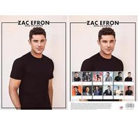 Zac Efron 2026 Calendar - A3 Size 30 x 42 cm, 12 Months of Great Photography