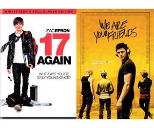 Zac Efron Coming of Age Double Feature DVD Bundle: 17 Again & We Are Your Friends
