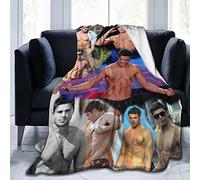 Zac Efron Multi Purpose Blanket Super Soft,Fluffy,Warm,Cozy,Plush,Thick,for Crib Sofa Chair Living Room Gifts Travel Beach Decoration 80X60 in